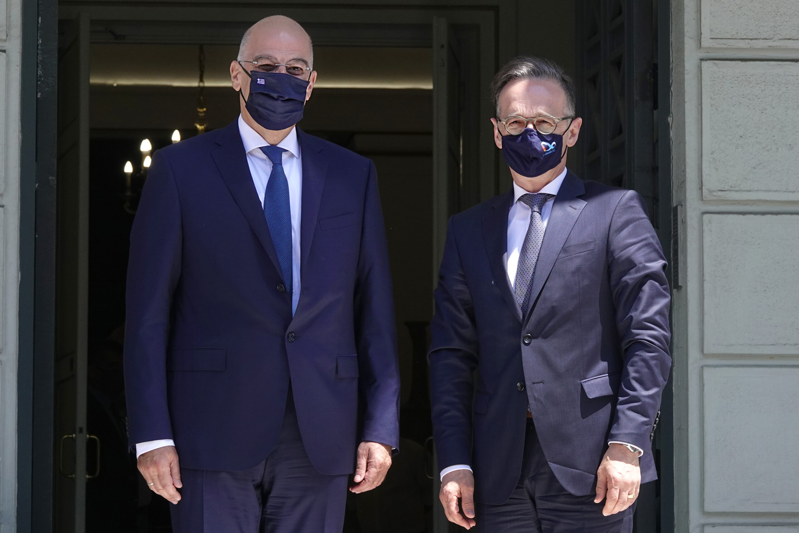 Συνάντηση Υπουργού Εξωτερικών, Νίκου Δένδια, με τον Υπουργό Εξωτερικών της Γερμανίας, Heiko Maas (Αθήνα, 21.07.2020)