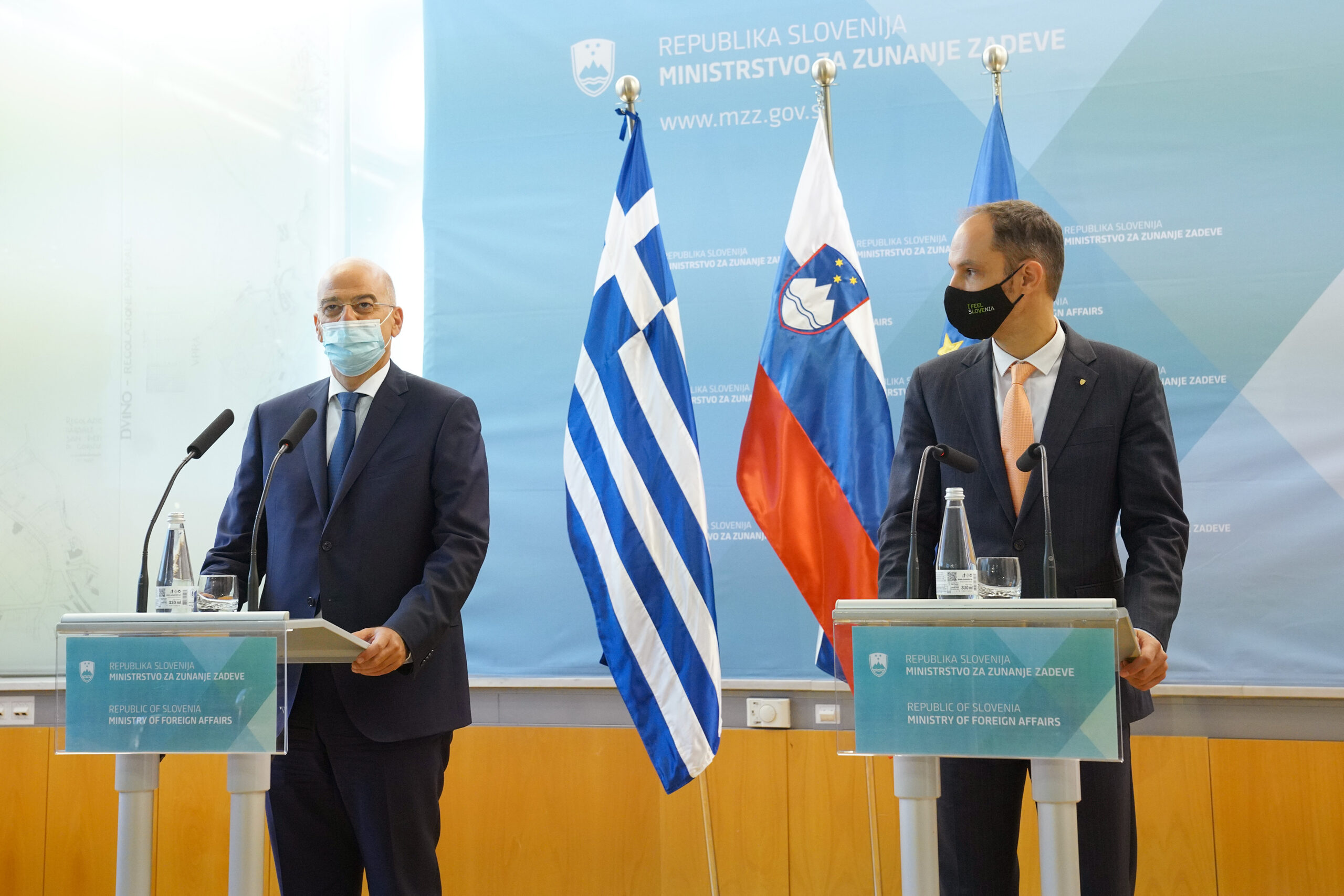 Επίσκεψη Υπουργού Εξωτερικών, Νίκου Δένδια, στη Σλοβενία,  (Λιουμπλιάνα, 18.09.2020)