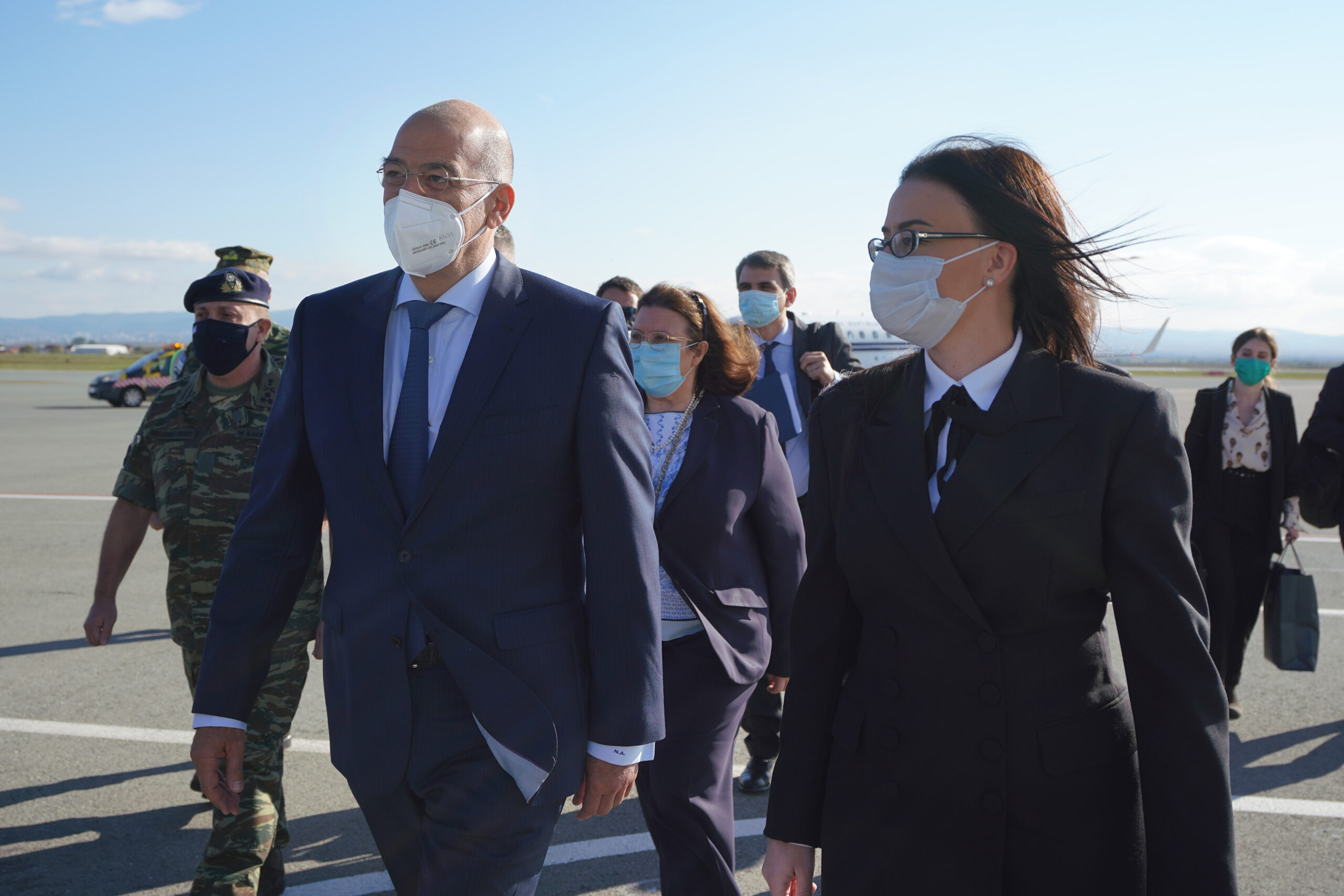 Επίσκεψη Υπουργού Εξωτερικών, Νίκου Δένδια, στην Πρίστινα,   (9.10.2020)