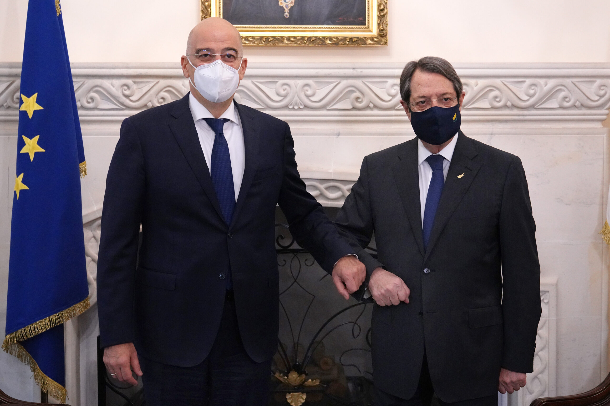 Επίσκεψη Υπουργού Εξωτερικών, Νίκου Δένδια, στην Κυπριακή Δημοκρατία  (Λευκωσία, 04.12.2020)