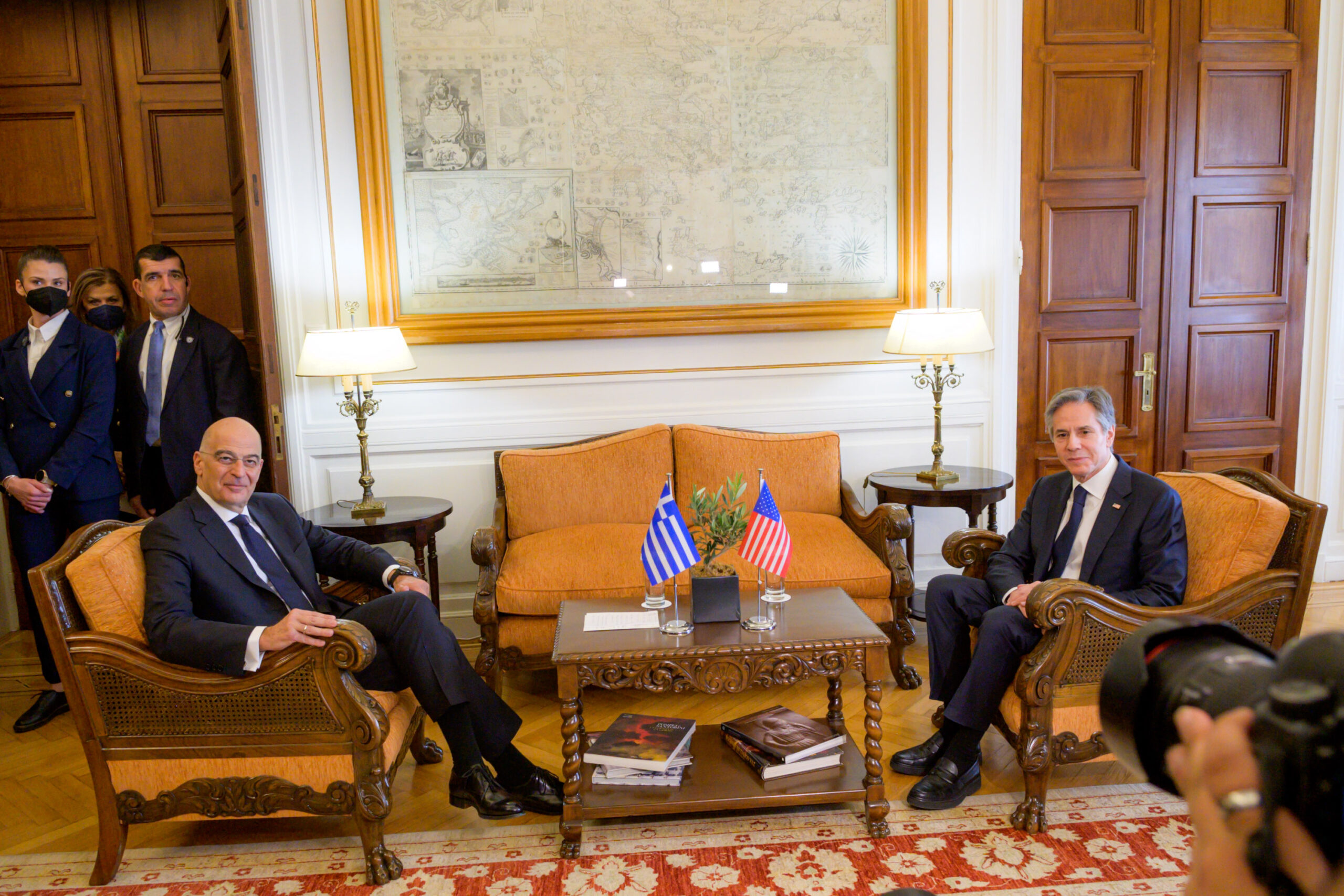 21022023 - ΥΠΕΞ των ΗΠΑ A. Blinken - Αθήνα 2