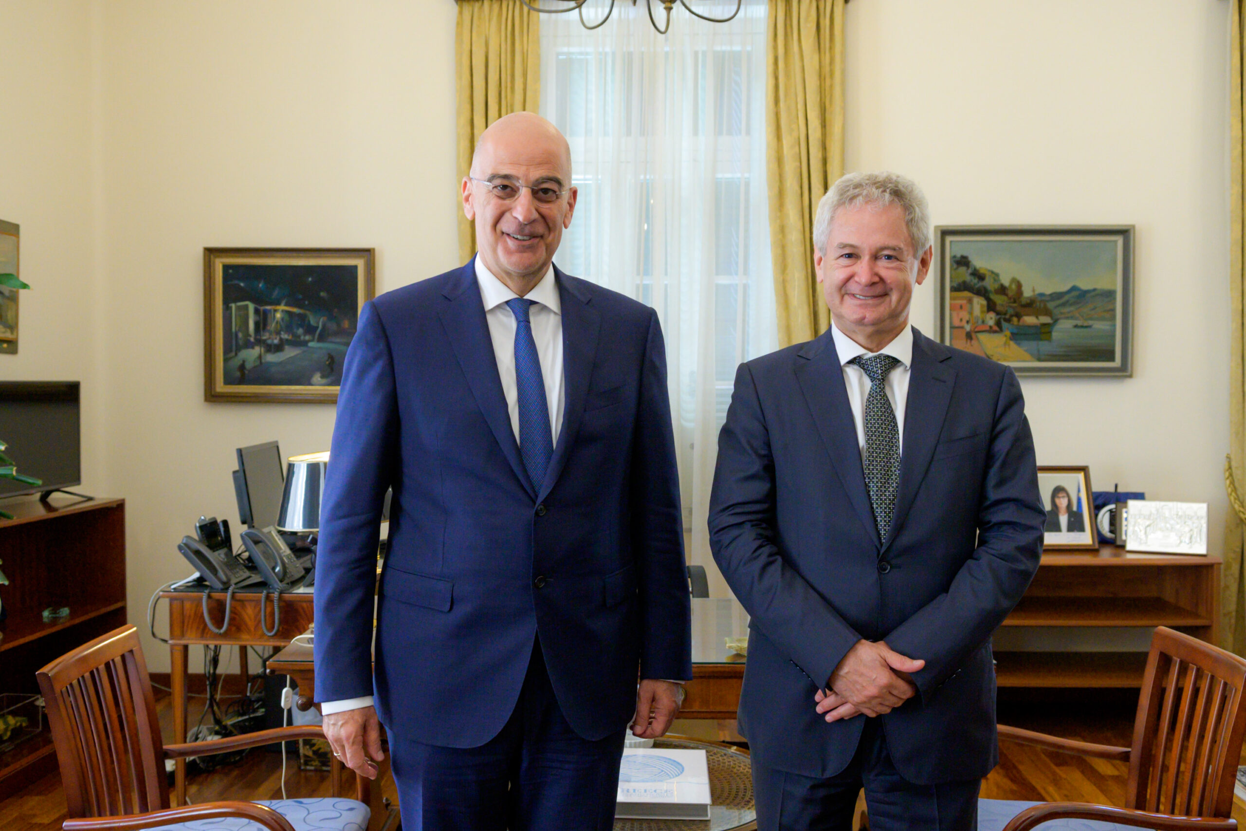 28072022 - Υπ. Πρόεδρος Κύπρου Ανδρέας Μαυρογιάννης - Λευκωσία