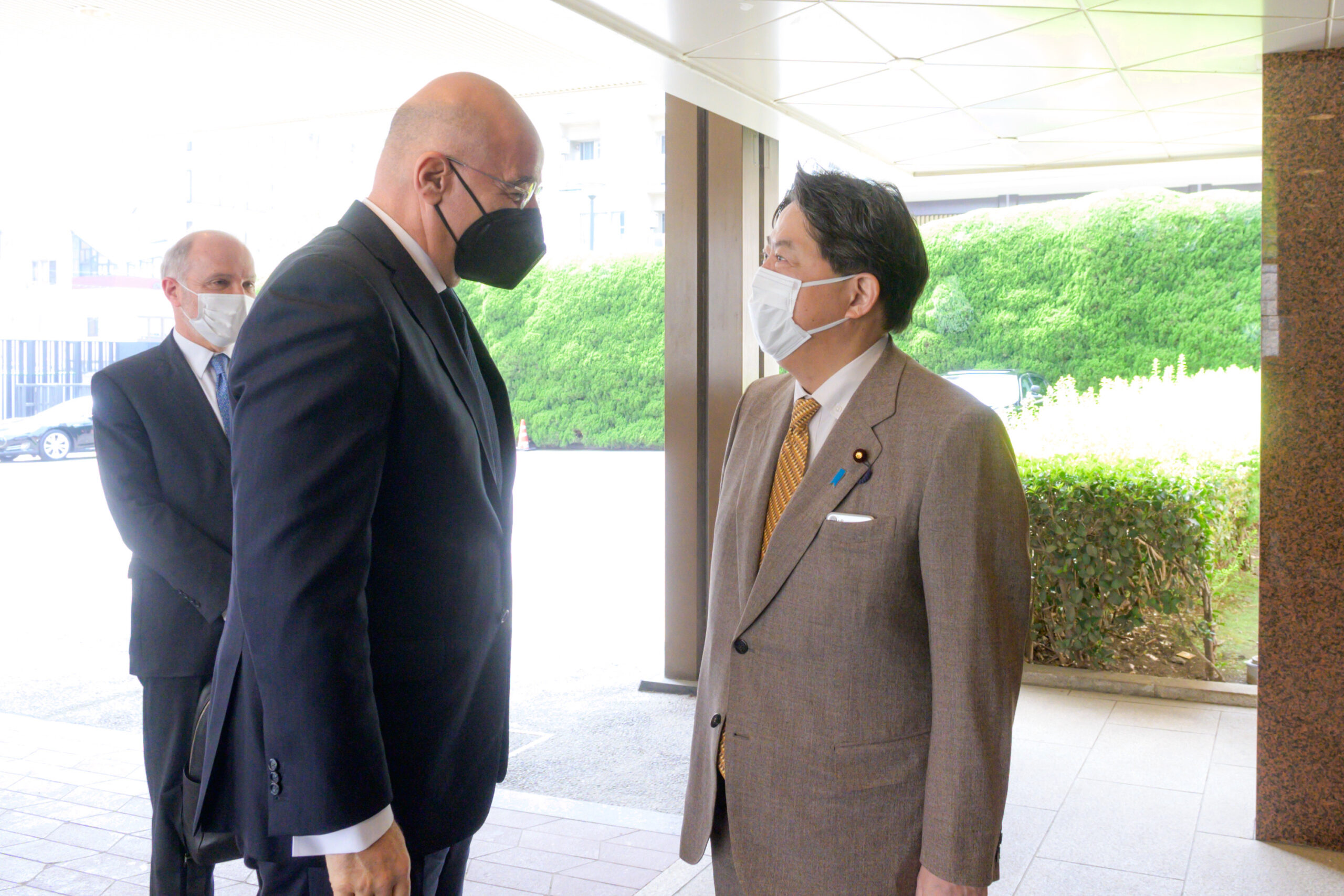 13042022 - ΥΠΕΞ Ιαπωνίας Yoshimasa Hayashi - Τόκυο 2