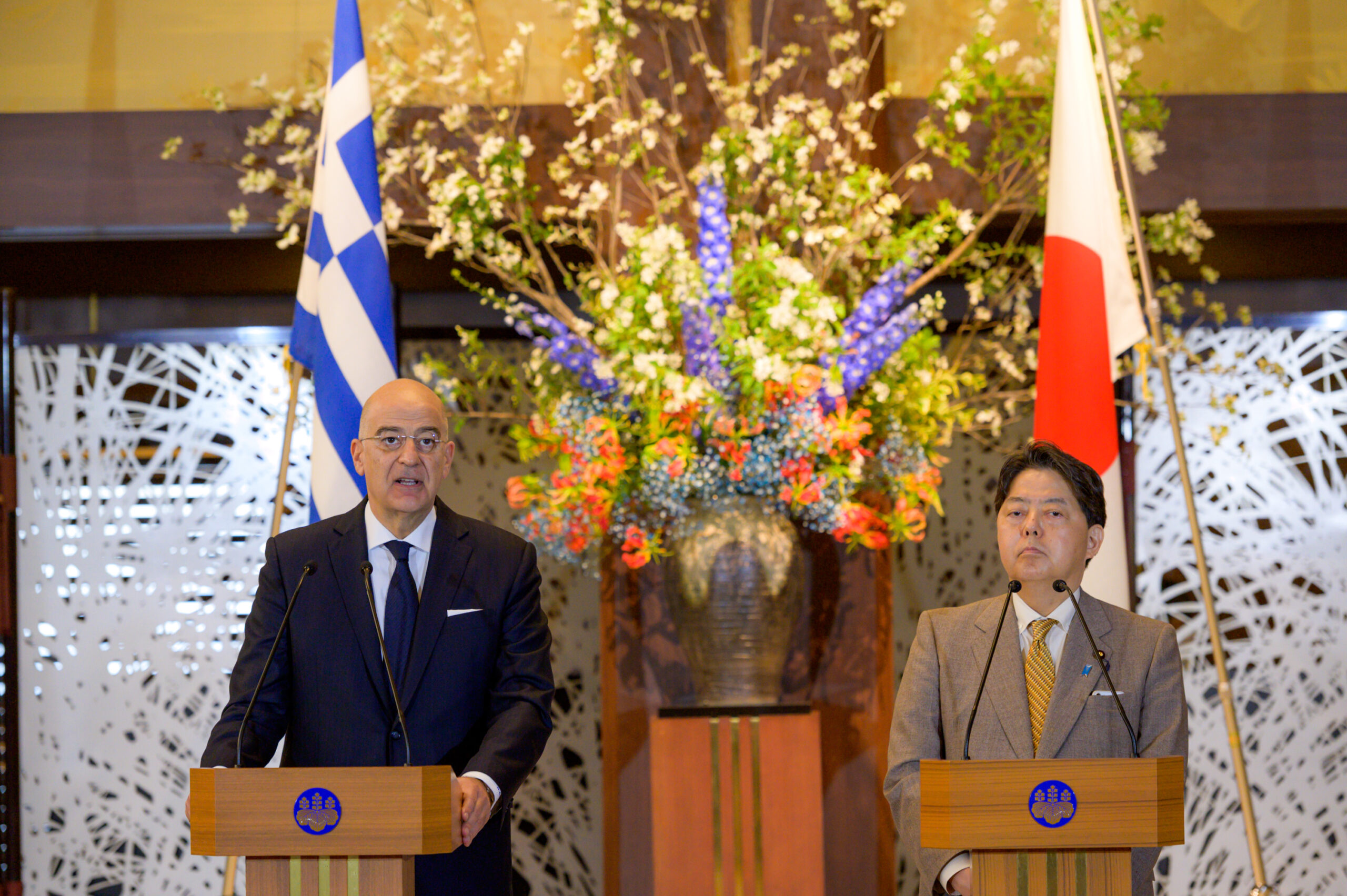 13042022 - ΥΠΕΞ Ιαπωνίας Yoshimasa Hayashi - Τόκυο 5