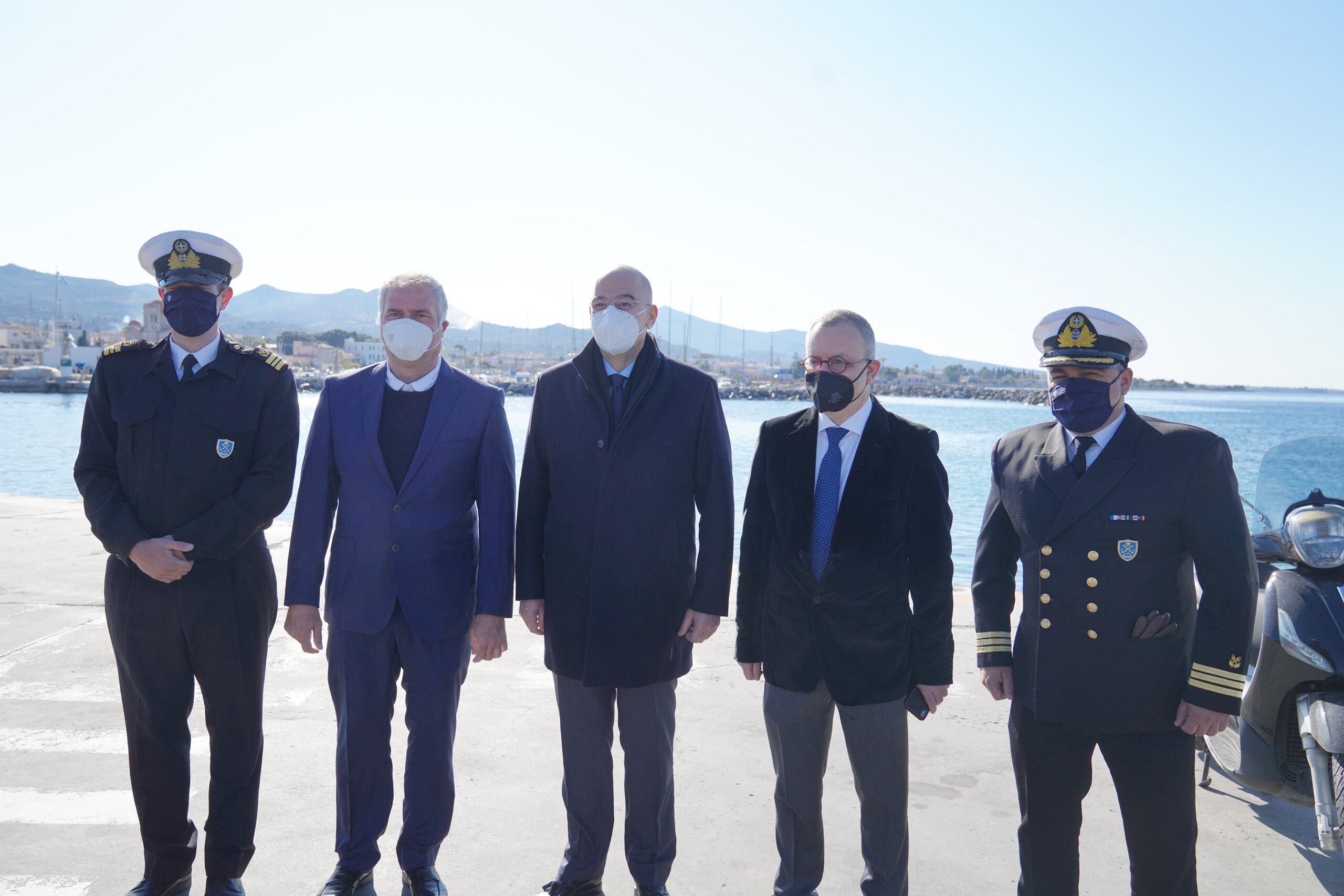 Συμμετοχή του Υπουργού Εξωτερικών Νίκου Δένδια σε εκδήλωση στο Κυβερνείο της Αίγινας για τον Ιωάννη Καποδίστρια, (Αίγινα, 26 Μαρτίου 2021)