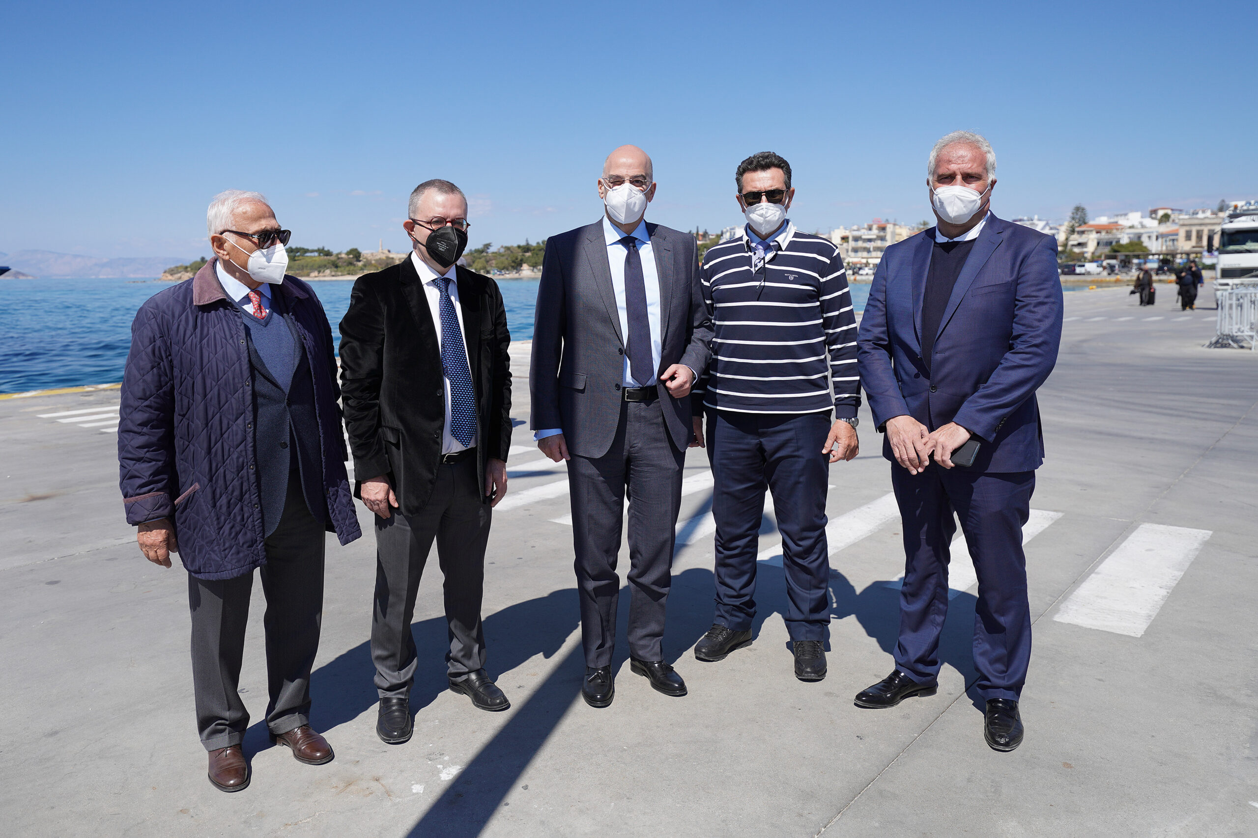 Συμμετοχή του Υπουργού Εξωτερικών Νίκου Δένδια σε εκδήλωση στο Κυβερνείο της Αίγινας για τον Ιωάννη Καποδίστρια, (Αίγινα, 26 Μαρτίου 2021)