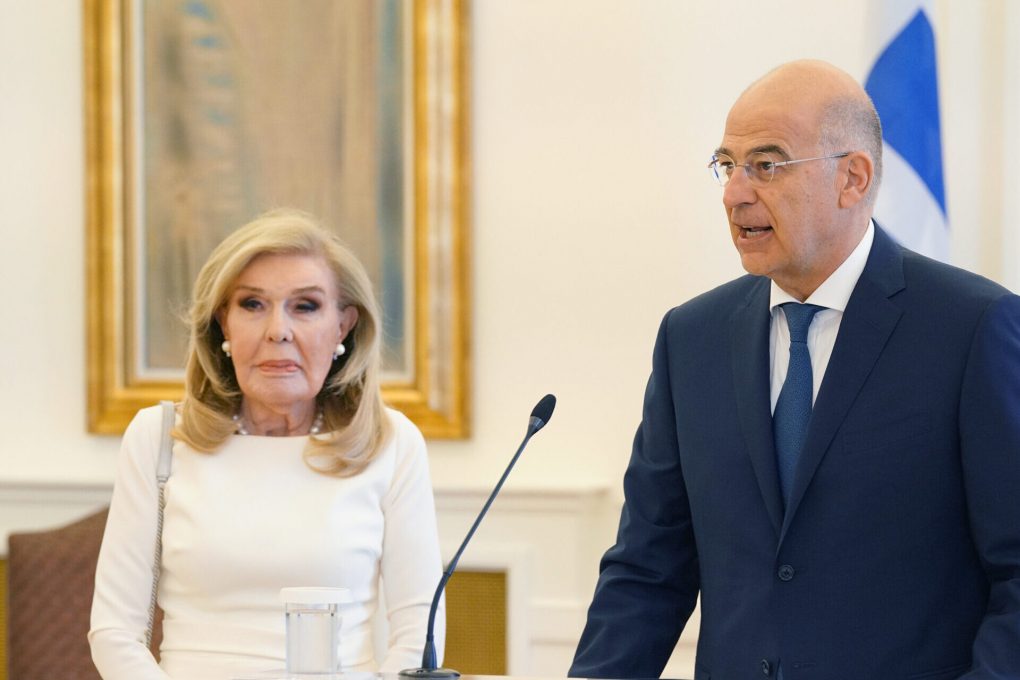Εκδήλωση προς τιμήν της κας Μαριάννας Βαρδινογιάννη για τη βράβευσή της με το Βραβείο Nelson Rolihlahla Mandela έτους 2020 των Ηνωμένων Εθνών (Αθήνα, 21.07.2020)